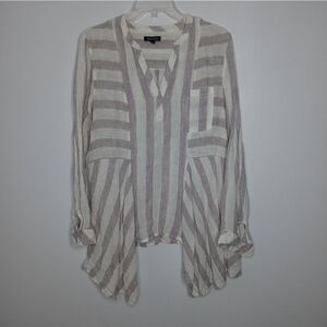 Athena Marie linen blouse size medium